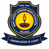 Nav Jyoti Junior High School Prayagraj logo
